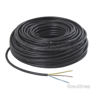 3 Core 1.5mm Flexible Cable - 100 Yard